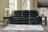 J&M Furniture - Ashley Furniture - Warlin Power Reclining Sofa - PWR REC Sofa with ADJ Headrest - 6110515